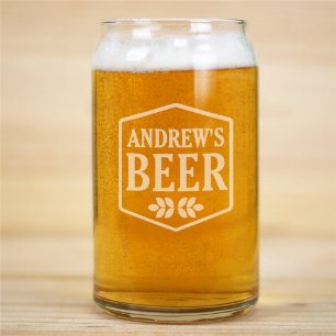 Robust Engraved 16 oz. Bärgglas