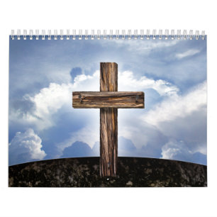 Robust kors med himmel kalender