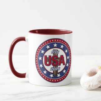 Robust kors USA 1776-2026 Mugg