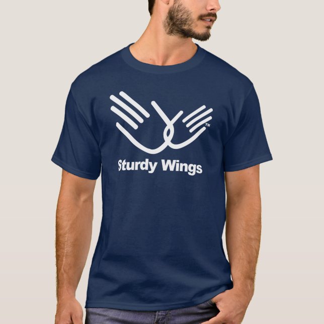 Robustt vingar t-shirt (Framsida)