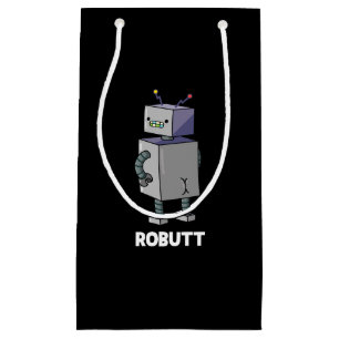 Robutt Funny Robot Pun Mörk BG
