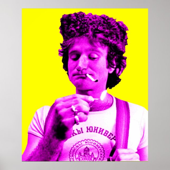 Robyn Williams Pop Art Poster (Framsidan)