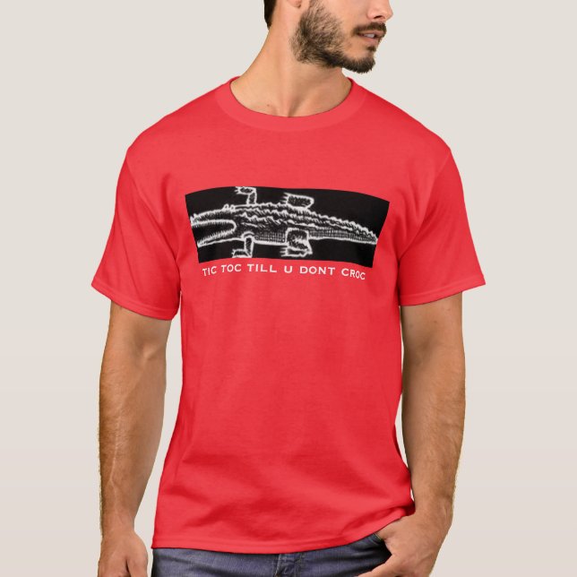 roc för muskelryckningtoc-croc tee shirt (Framsida)