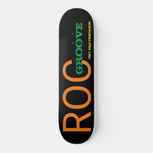 ROC GROVE/JMT SKATEBOARES MINI SKATEBOARD BRÄDA 18,5 CM