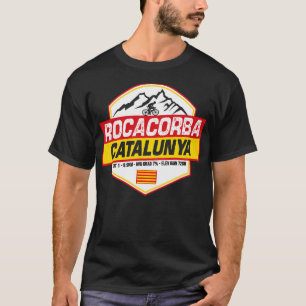 Rocacorba Girona Cycling Catalonia Spanien T Shirt
