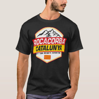 Rocacorba Girona Cycling Catalonia Spanien T Shirt