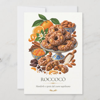 Roccocò – Vintage Italian Dessert Inbjudningar