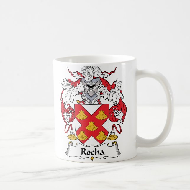 Rocha familjvapensköld kaffemugg (Höger)
