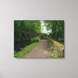Rochdale Canal, Luddendenfoot Canvastryck