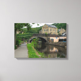 Rochdale Canal, Luddendenfoot Canvastryck