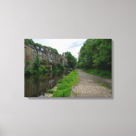Rochdale Canal, Luddendenfoot Canvastryck