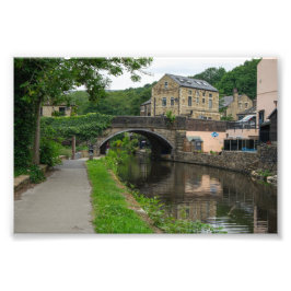 Rochdale Canal, Luddendenfoot Fototryck