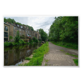Rochdale Canal, Luddendenfoot Fototryck