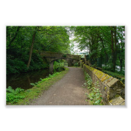 Rochdale Canal, Luddendenfoot Fototryck