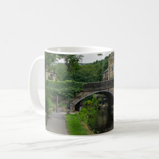 Rochdale Canal, Luddendenfoot Kaffemugg (Framsida vänster)