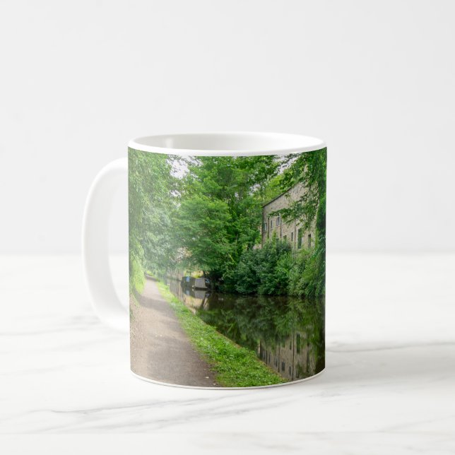 Rochdale Canal, Luddendenfoot Kaffemugg (Framsida vänster)