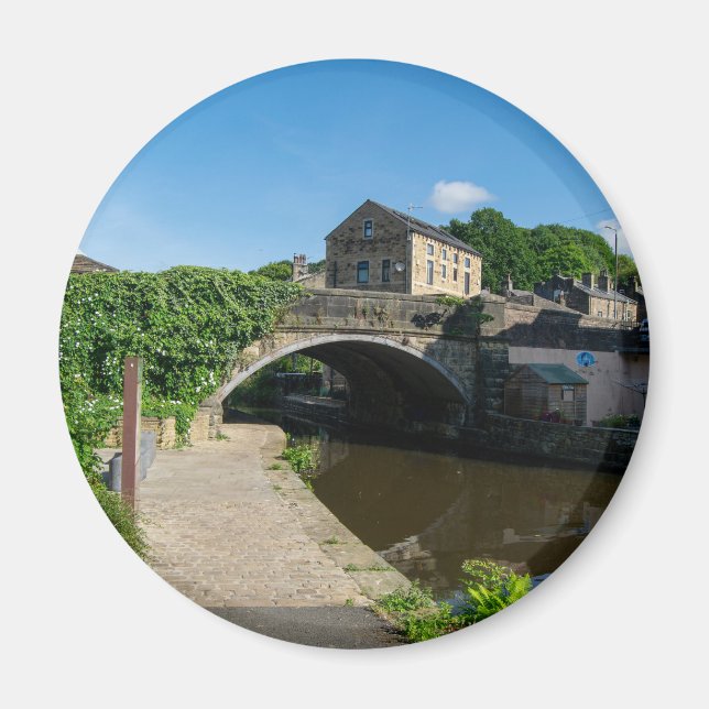Rochdale Canal, Luddendenfoot Magnet (Framsidan)