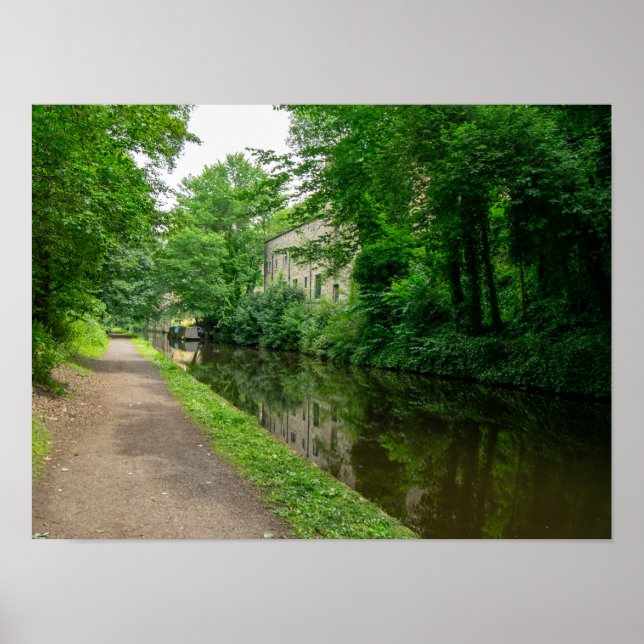 Rochdale Canal, Luddendenfoot Poster (Framsidan)