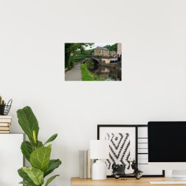 Rochdale Canal, Luddendenfoot Poster