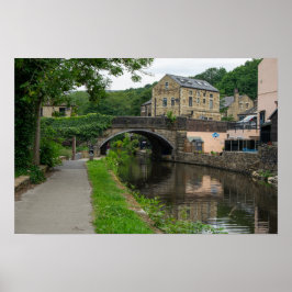 Rochdale Canal, Luddendenfoot Poster