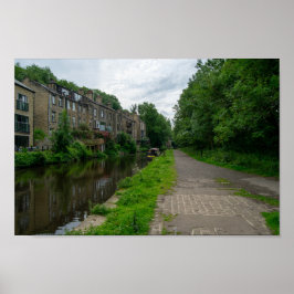 Rochdale Canal, Luddendenfoot Poster