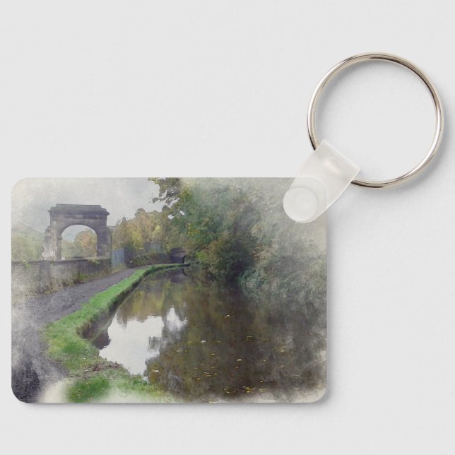 Rochdale Canal Sagar Richards Arch Nyckelring (Framsida)