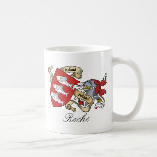 Roche familjvapensköld kaffemugg