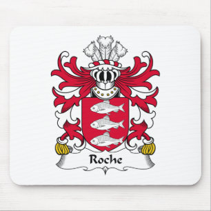 Roche familjvapensköld musmatta