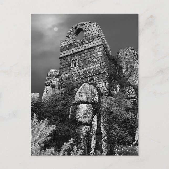 Roche Sten, Cornwall Vykort (Framsida)