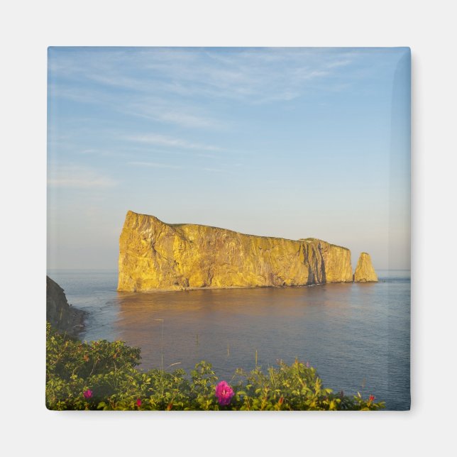 Rocher Perce (Perce-klippan), Quebec, Kanada. Magnet (Framsidan)