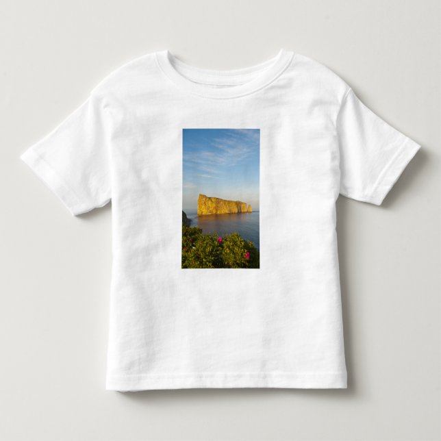 Rocher Perce (Perce-klippan), Quebec, Kanada. Tee (Framsida)