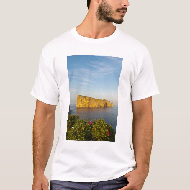 Rocher Perce (Perce Sten), Quebec, Kanada. T-shirt (Framsida)