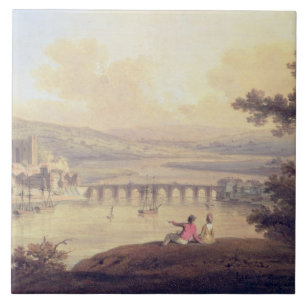 Rochester 1799 (olja på kanfas) kakelplatta