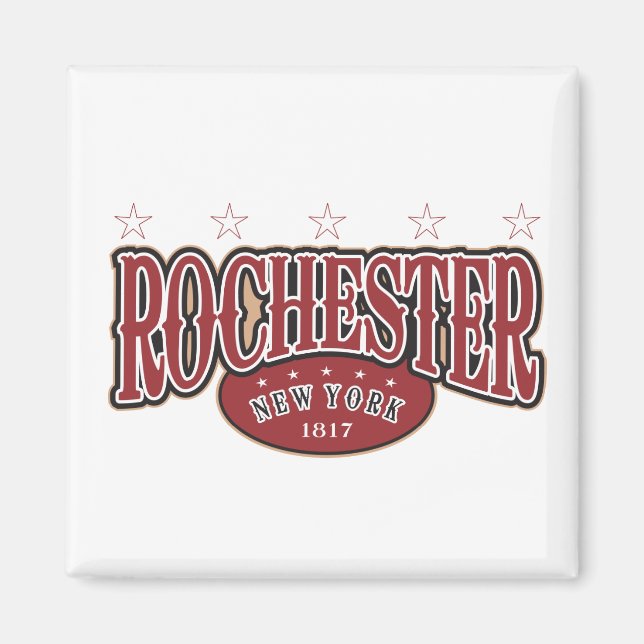 Rochester 1817 magnet (Framsidan)