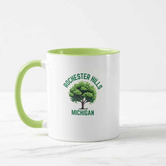 Rochester Backe Michigan Coffee Mugg (Vänster)