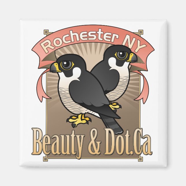 Rochester Beauty & Dot.Ca Magnet (Framsidan)