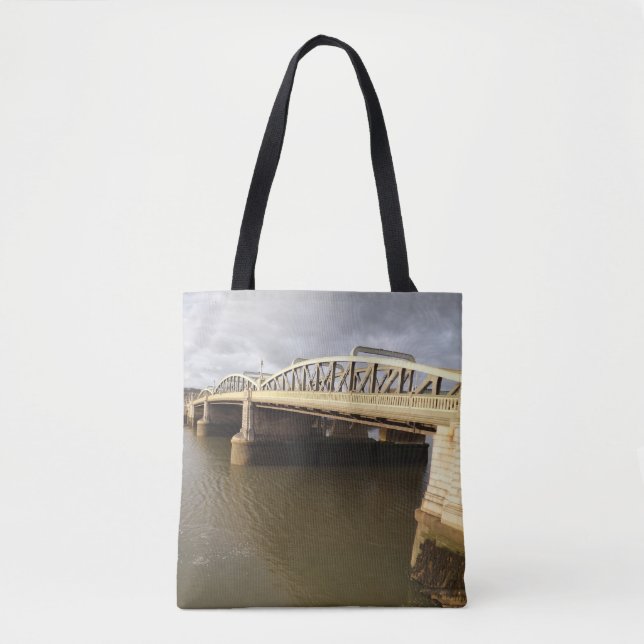 Rochester Bridge Tote Bag Tygkasse (Framsida)