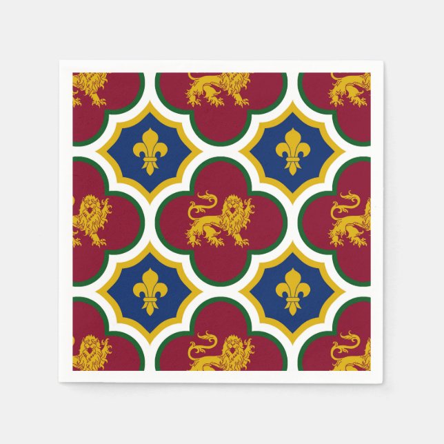 Rochester Cathedral Napkins Pappersservett (Framsidan)