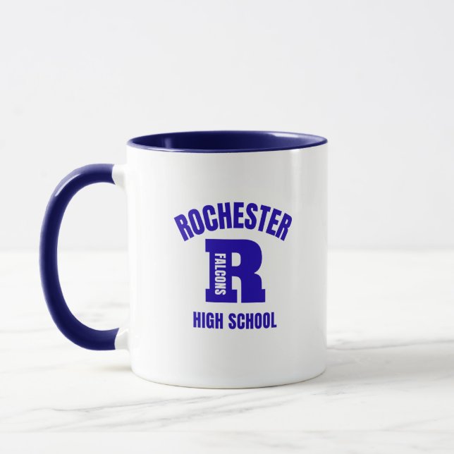 Rochester High School Michigan Coffee Mugg (Vänster)
