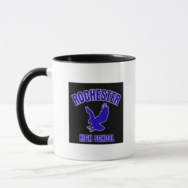 Rochester High School Michigan Coffee Mugg (Vänster)