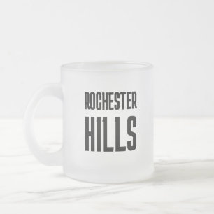 Rochester Hills Michigan Tryckt Kaffemugg