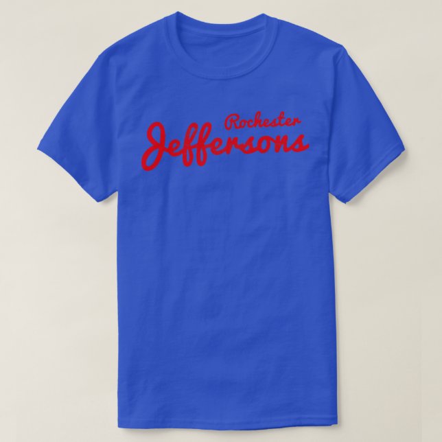 Rochester Jeffersons Team FadedDistress Styl T Shirt (Design framsida)