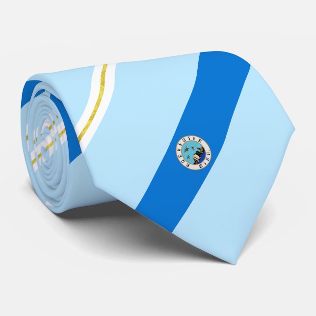Rochester (Minnesota) City flagga Neck Tie Slips (Rullad)