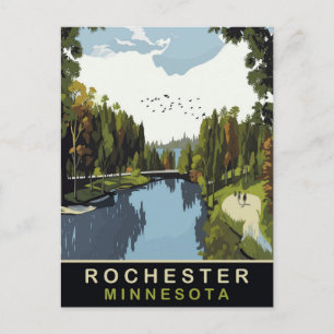 Rochester, Minnesota, Park, Resa Vykort