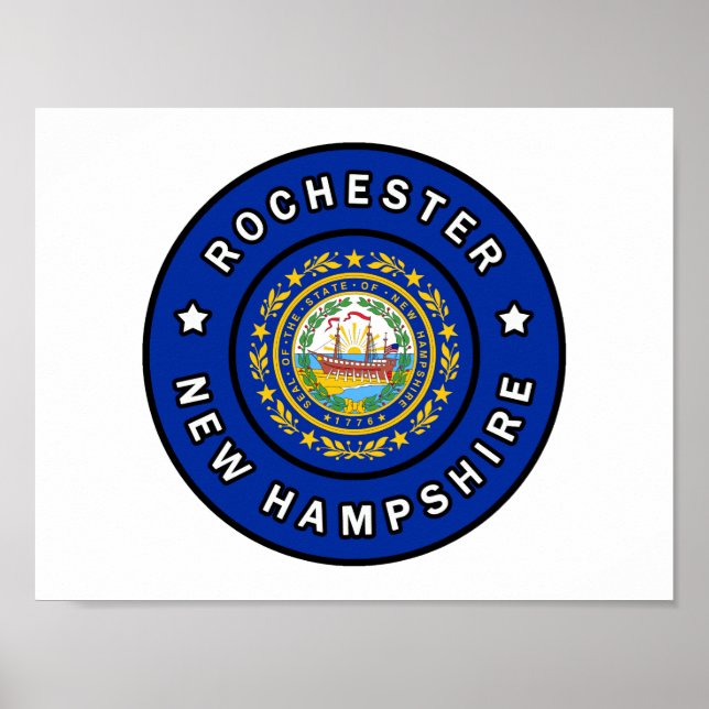 Rochester New Hampshire Poster (Framsidan)