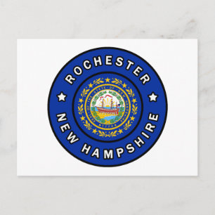 Rochester New Hampshire Vykort