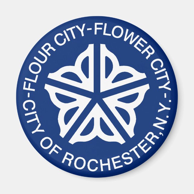Rochester, New York, Förenade Stater Magnet (Framsidan)