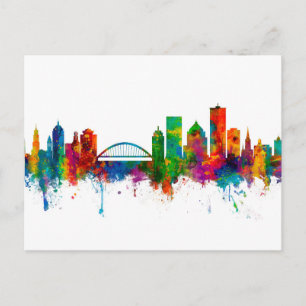 Rochester New York-horisonten Vykort