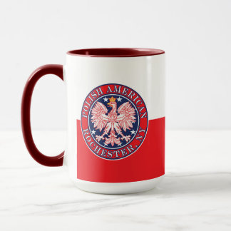 Rochester New York polska Eagle Mugg
