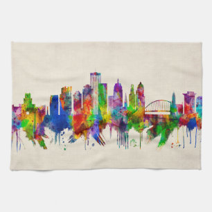 Rochester New York Skyline Kökshandduk